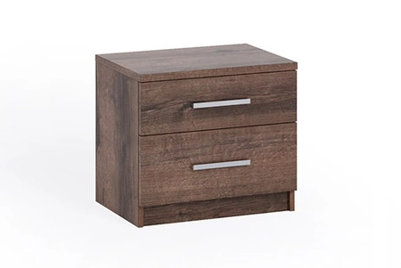 Schlafzimmermöbel Set Rico Eiche Kloster zeitloses Design Schlafzimmermöbel Set geräumiger Schiebeschrank mit Spiegel