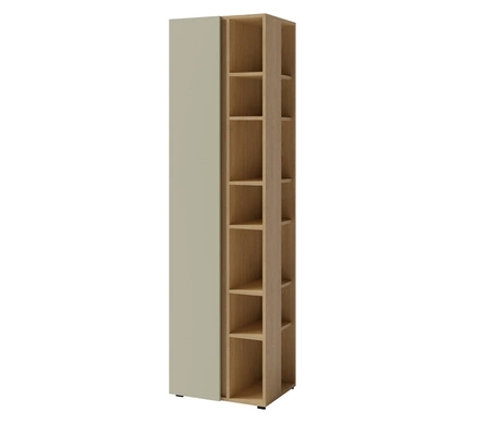 Bücherregal Paguro 55 cm Eukalyptus / eiche baltic dune modernes Möbeldesign hochwertige Verarbeitung stilvolles Bücherregal