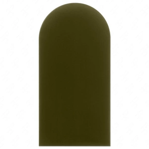 Wally gepolstertes Paneel 30x100 cm oliv stilvolles Wandpaneel Zaun Veloursstoff modisches Finish für jede Einrichtung