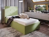 Bejar 90x200 mint gepolstertes Bett mit modernem Kopfteil, ideal für ein Jugendzimmer oder ein kleines Schlafzimmer