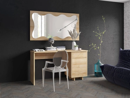 Spiegel Noma 75x138 cm Eiche riviera moderne und funktionale Spiegel dekorative Ergänzung zu einem Flur oder Ankleidezimmer rechteckigen Spiegel