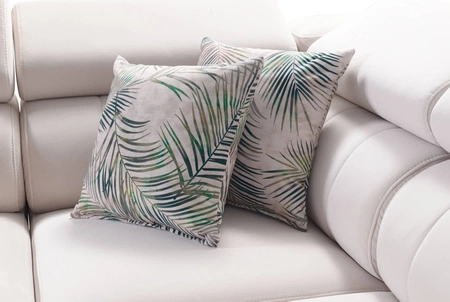 Ecksofa mit Schlaffunktion Savona VI creme rechts elegantes und bequemes Ecksofa für Wohnzimmer mit zwei Bettkästen