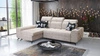 Ecksofa mit Schlaffunktion Buffalo beige links funktionelles und stilvolles Ecksofa mit Bettkasten