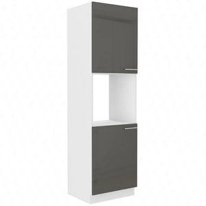 Einbaubackofen Sockel Milo 60 DP-210 2F Schrank mit Schubladen dampf-, spritz- und hitzebeständig