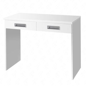 Schminktisch mit Schubladen Penelopa 100 cm weiß moderne Möbel Design Möbel Kanten mit einem speziellen Furnier fertig