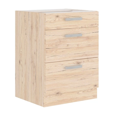 Küchenmöbel Set Borno 260 cm einzigartigen Stil der Schränke wird das Innere jeder Küche passen