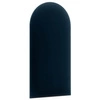 Wally gepolstertes Paneel 30x100 cm marineblau stilvolles Wandpaneel Zaun Veloursstoff modischer Schliff für jedes Arrangement