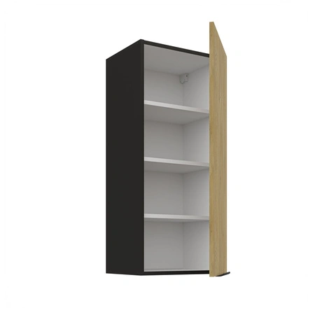 Küchenhängeschrank Crotone 40 G-90 1F Metallkantengriff feuchtigkeits- und beschädigungsbeständiger Schrank