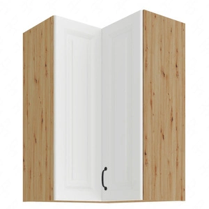 Hängender Ecke-Küchenschrank Scandi 60x60 GN-90 2F schrankdicht gegen Wasserdampf hohe Temperaturen und verschüttete Flüssigkeiten