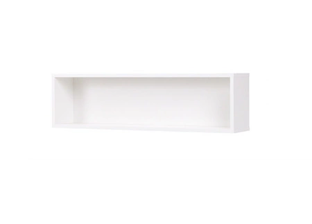 Regal Simple 92 cm weiß funktionales Möbelstück für das Jugendzimmer Wohnzimmer oder Büro