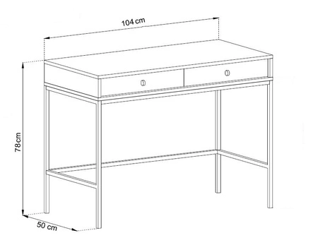 Konsole Mono Beige Mit Schubladen stilvolles und funktionales Möbelstück für den Flur das Wohnzimmer oder das Büro
