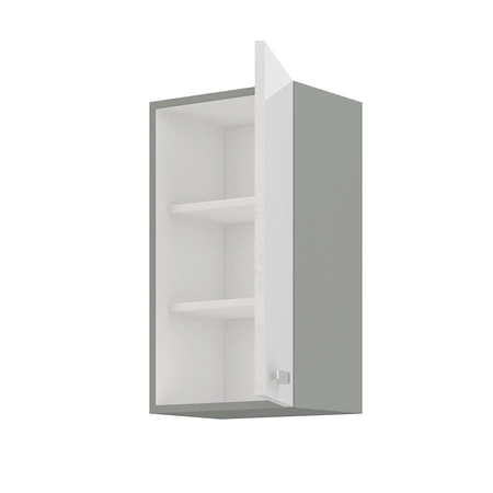 Eck-Küchenmöbel-Set Bianka 260x270 cm glänzende Fronten Schrank-Stil wird das Innere einer jeden Küche passen