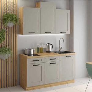 Linosa Küchenmöbel-Set 150 cm Schränke sehen in klassischen und modernen Interieurs großartig aus