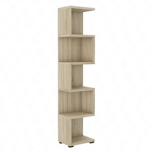 Bücherregal Even 42 cm Eiche hell sonoma ideales Bücherregal für Büro, Arbeitszimmer oder Jugendzimmer