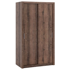 Rico Schiebeschrank 120 cm Eiche Kloster Funktionsmöbel klassische Form idealer Kleiderschrank für Schlafzimmer oder Diele