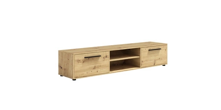 RTV-Schrank Maxione 190 cm Eiche handwerklich geräumiger TV-Schrank im klassischen Stil einfache Konstruktion universelle Farben