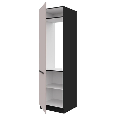 Tarraco 60 LO-210 2F Küchenschrank Einbaukühlschrank Metallgriffe feuchtigkeits- und beschädigungsbeständiger Schrank