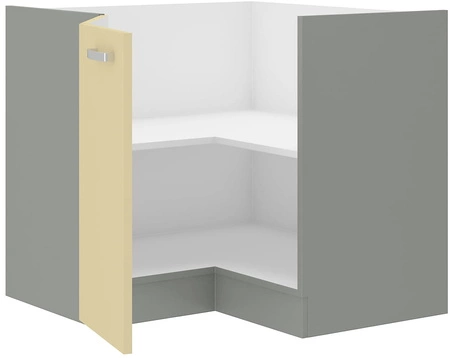 Karmen Eck-Küchenmöbel-Set 260x270 cm glänzende Fronten Schrank-Stil wird das Innere einer jeden Küche passen