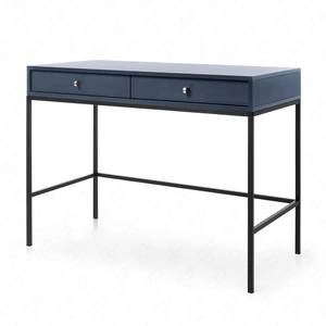 Konsole Mono Dunkelblau Mit Schubladen stilvolles und funktionales Möbelstück für den Flur das Wohnzimmer oder das Büro