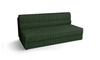 Sofa Fogu grün einfache Form des Sofas in modernem Design Cord-Polsterung Stoff Bettwäsche Container