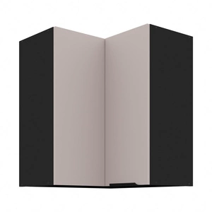 Tarraco Eck-Küchenoberschrank 60x60 GN-72 2F Metallkantengriff feuchtigkeits- und beschädigungsbeständiger Schrank