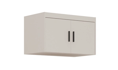 Garderobenerweiterung Rene 90 cm beige sand Funktionsgarderobe erhöht Stauraum für Schuhe Kleidung und Accessoires