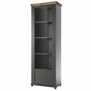 Evora 71 cm Schrank in Flasche grün / Eiche lefkas links wird Liebhaber von ausdrucksstarken Interieurs ideal für Wohn-und Esszimmer begeistern