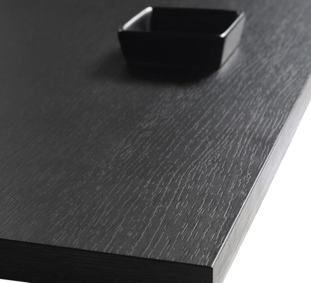 Kommode Adamant 144 cm schwarz graphit modernes Design push to open system für Türen und Schubladen original Möbel mit gefräster Front