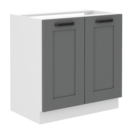 Avola 80 ZL 2F BB Spülenschrank dampf-, hitze- und auslaufsicherer Schrank