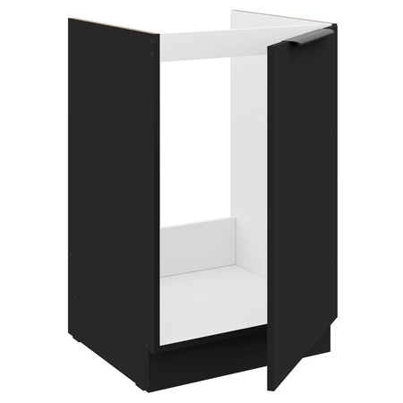 Küchenmöbel-Set Schwarzes 260 cm Metallkantengriffe Schränke sehen in modernen Interieurs toll aus