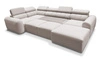 Ecksofa mit Schlaffunktion Cantare IV beige rechts Sorgfältig verarbeitetes Ecksofa für das Wohnzimmer bietet Komfort und Bequemlichkeit