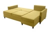 Ecksofa mit Schlaffunktion Terni creme rechts praktisch und funktionell, ausgestattet mit geräumigen Behältern für Bettzeug