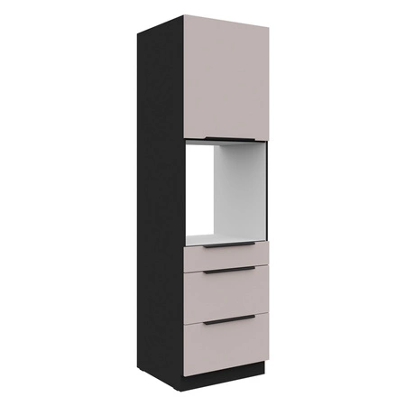 Tarraco 60 DPS-210 3S 1F Küchenschrank mit Schubladen für Backofeneinbau feuchtigkeitsdichte Metallgriffe