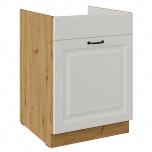 Küchenspülenschrank mit Schublade Scandi 60 ZL 1S BB dampf-, hitze- und spritzwasserbeständiger Schrank