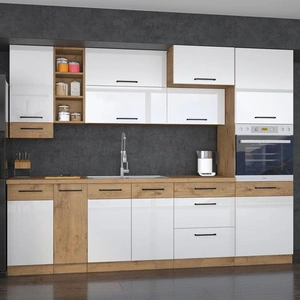 Küchenmöbelset Ventom 270 cm Schränke passen perfekt in klassische und moderne Innenräume