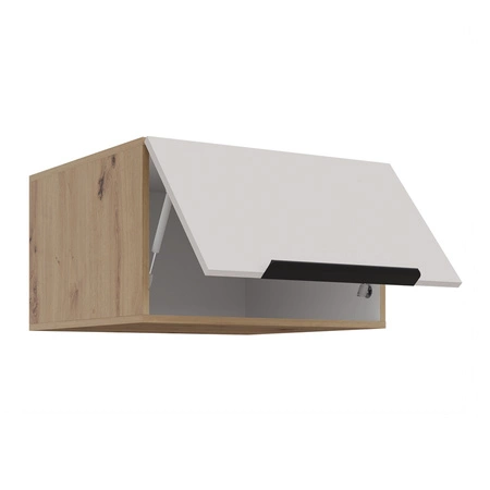 Soela 60 NAGU-36 1F Hängeschrank Metallkante Griff Küchenschrank resistent gegen Dampf hohe Temperatur und Verschüttungen