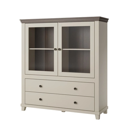 Möbelset für das Wohnzimmer Evora beige / Eiche dunin begeistert Liebhaber ausdrucksstarker Interieurs durch sein attraktives Design und seine Funktionalität