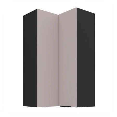 Tarraco 60x60 GN-108 2F Eck-Küchenoberschrank Metallkantengriff feuchtigkeits- und beschädigungsbeständiger Schrank