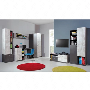 Möbel-Set Tablo 4 graphit / enigma ideal für Kinder- oder Jugendzimmer Möbel in Trendfarben