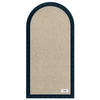 Wally gepolstertes Paneel 30x60 cm marineblau stilvolles Wandpaneel Zaun Veloursstoff modischer Schliff für jedes Arrangement