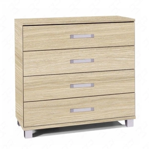 Kommode Maximus 90 cm Eiche sonoma light modernist design kommode schubladen auf rollenführungen