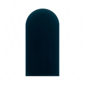 Wally gepolstertes Paneel 30x60 cm marineblau stilvolles Wandpaneel Zaun Veloursstoff modischer Schliff für jedes Arrangement