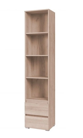 Regal mit Schubladen Simple Sonoma-Eiche funktionaler Möbel für Jugendzimmer Wohnzimmer oder Büro