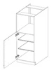 Lumia 60 DKPL-162 1F Einbau-Backofenschrank mit Schubladen dampf-, auslauf- und hitzebeständig