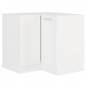Eck-Küchenschrank EkoWhite 89x89 DN 1F BB dampf-, temperatur- und spritzwasserbeständiger Schrank