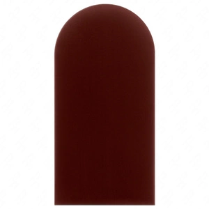 Wally gepolstertes Paneel 30x100 cm kastanienbraun stilvolles Wandpaneel Zaun Veloursstoff modisches Finish für jede Einrichtung