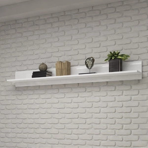 Regal Tulsa 180 cm weiß / weiß glänzend moderne und praktische Lösung für das Wohnzimmer funktioniert gut in modernen und klassischen Stil Interieurs