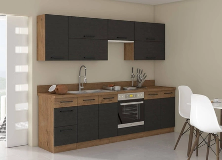 Valico Küchenmöbel-Set 260 cm Schränke sehen in klassischen und modernen Interieurs großartig aus