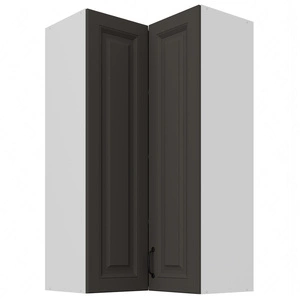 Eck-Küchenschrank Silber 60x60 GN-108 2F Schrank resistent gegen Dampf hohe Temperatur und Verschüttungen