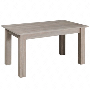 Chicago Couchtisch T32 102 cm Eiche sonoma light modernes Möbeldesign Die Kanten des Couchtisches sind mit einem speziellen Furnier versehen